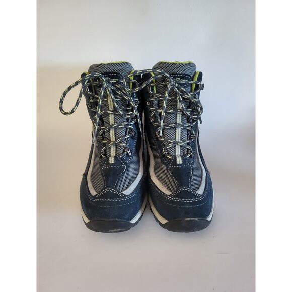 LL Bean Tek 2.5 Boots Womens Size 7 Medium Blue Green Trail Hiking - Picture 2 of 9